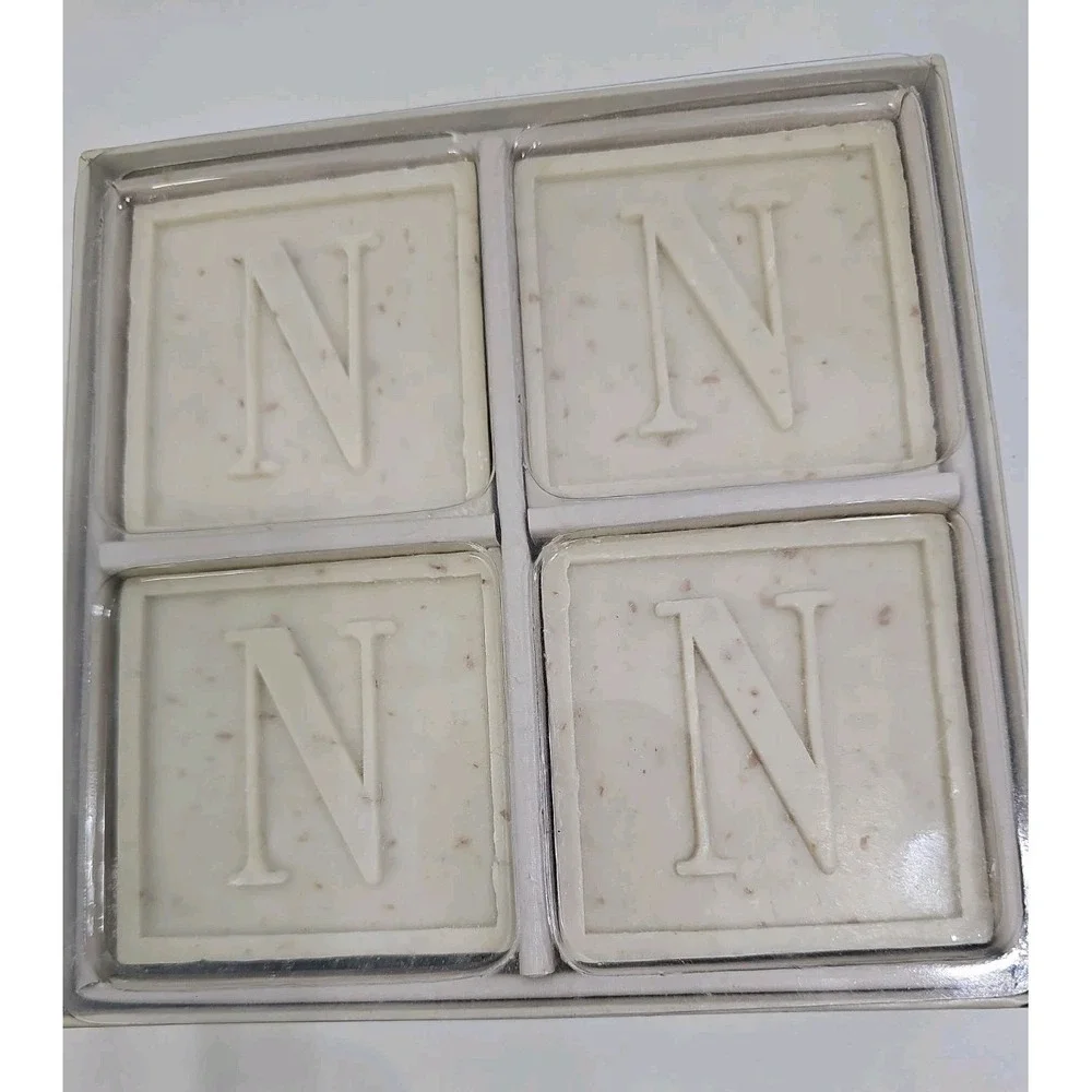 NEW Mud Pie Four Bars Triple Milled Soap Spring Rain 